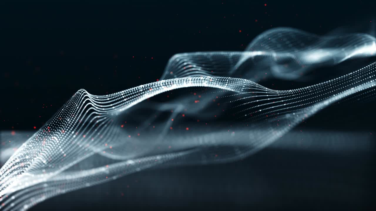 4k Abstract wave defocused background