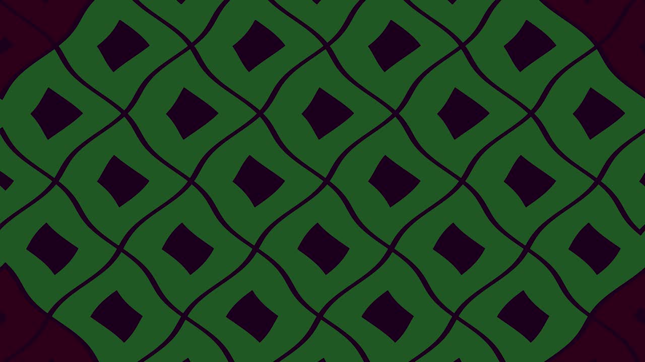 patrón de color en un fondo negro mínimo.