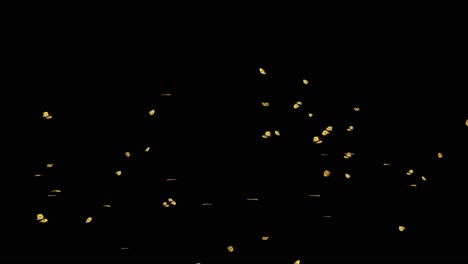 4k loop animation background of flying butterfly on the blue screen the concept of animal wildlife