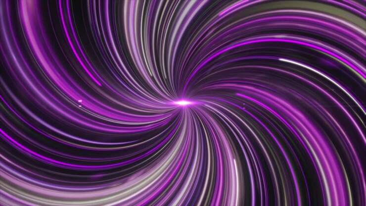 Abstract Tunnel a spirale viola