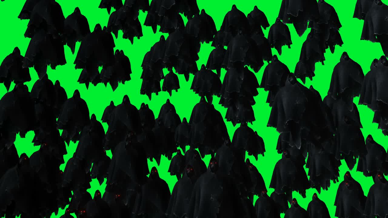 ミステリー・ファイア・ゴースト アニメーション ダイナミック・フーディ リアルな4kグリーンスクリーンアニメーション