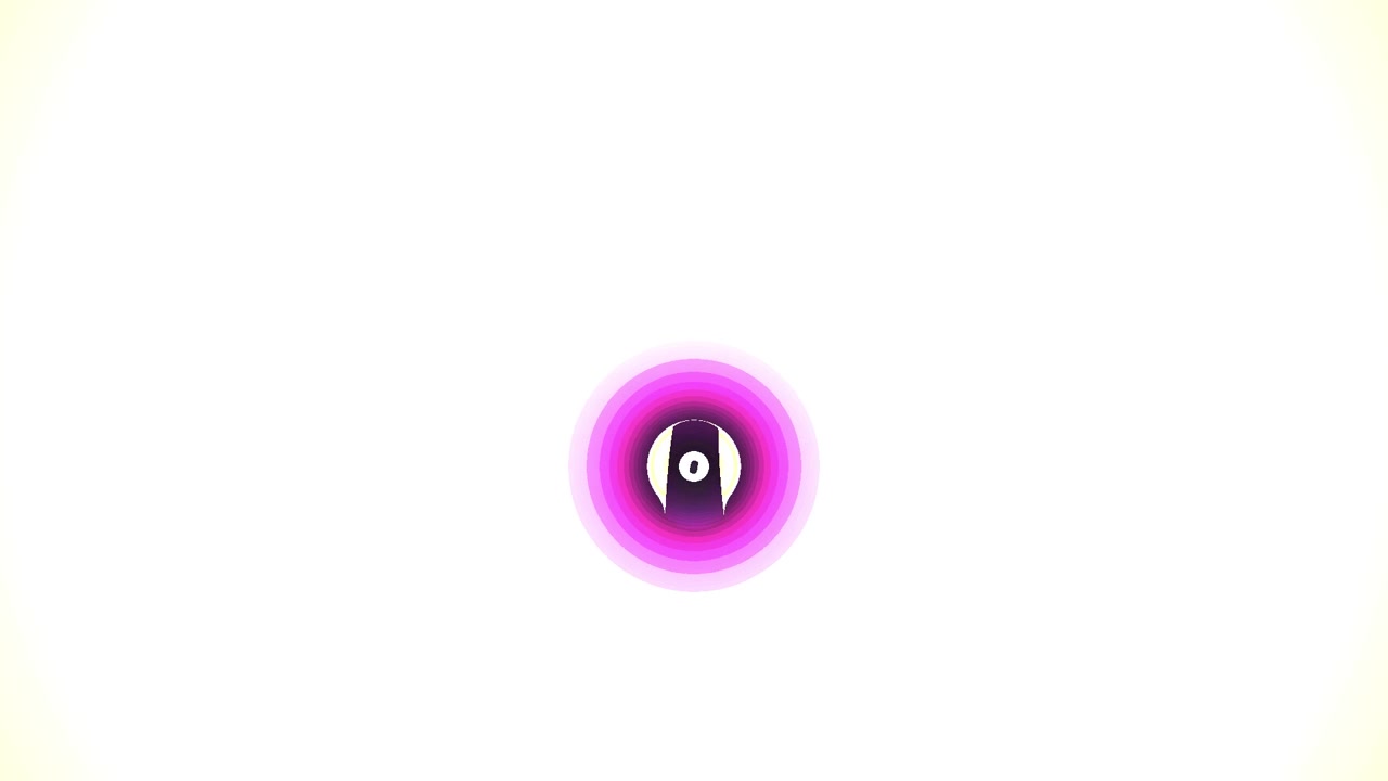 Dynamic Abstract Circle Pulsating with Changing Colors