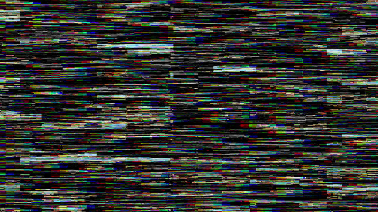 Abstract Digital Glitch Static Noise Background