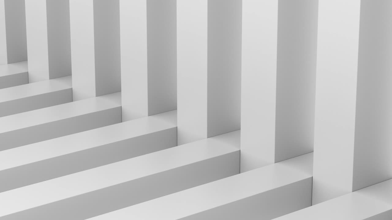 Metallic Abstract Looped Background Animation