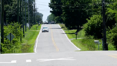 country road summer heat wave