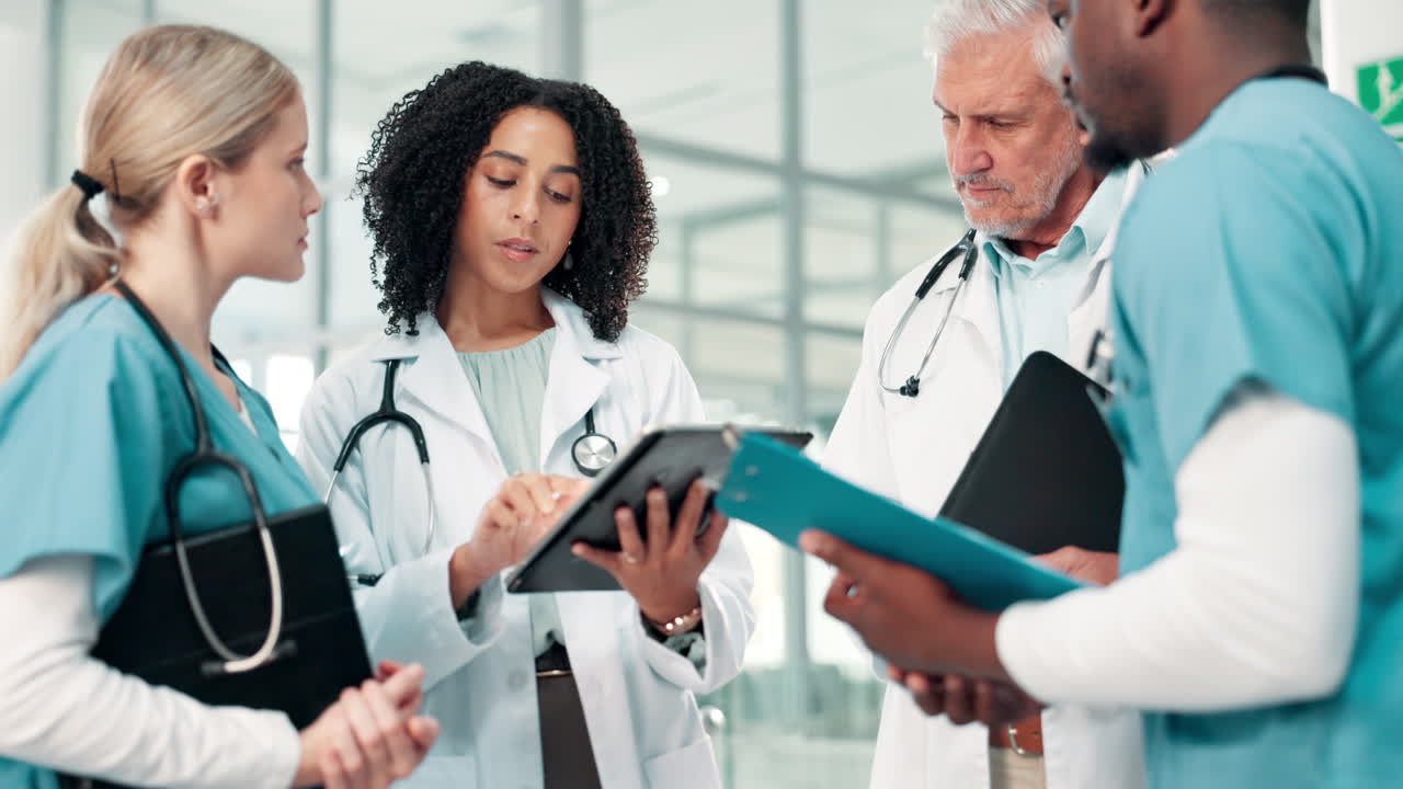 Medical Professionals Discussing Patient Care