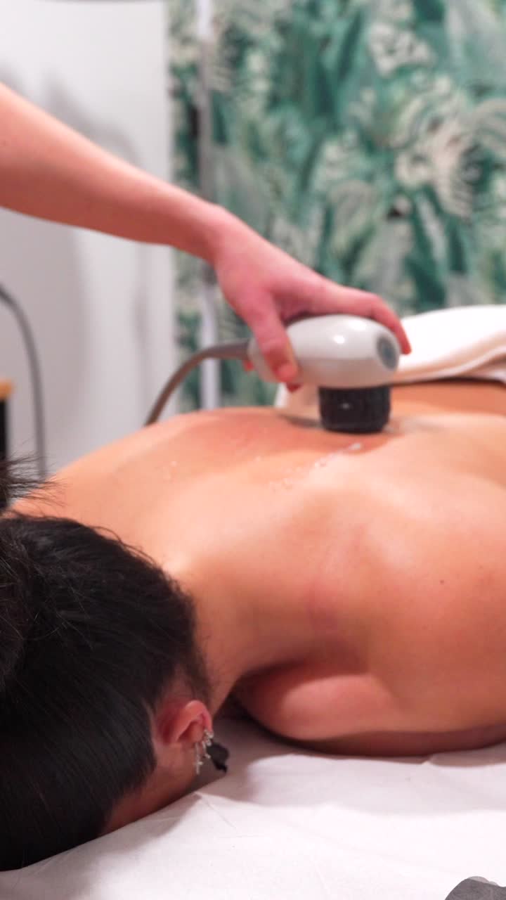 Terapi med rygmassage