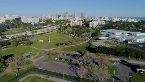 4K-Aerial-Drone-Video-of-Waterfront-Skyline-of-Downtown-St