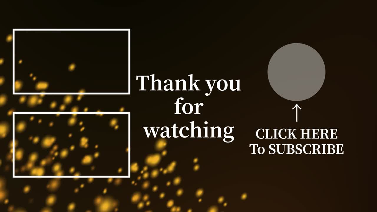 플로팅 포인트 엔드 카드 엔딩 스크린 모션 그래픽