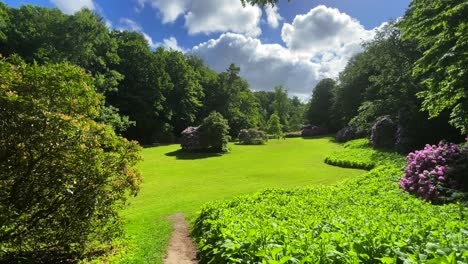 green paradise park on earth