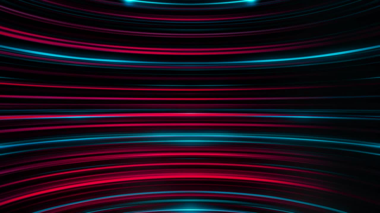 Abstract Neon Light Streaks Background