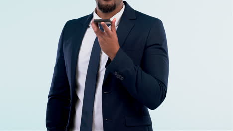 negocios, llamada telefónica y hombre con conversación