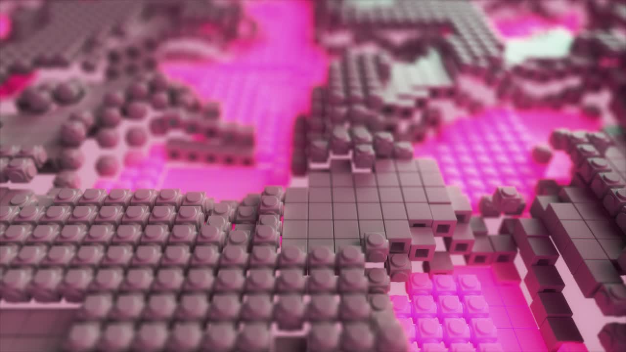 추상적인 3d 기하학적 모양