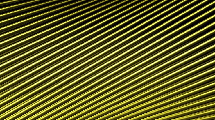 Abstract linee dorate sullo sfondo