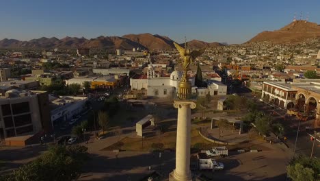 angel of liberty, monument in chihuahua in honor of hidalgo