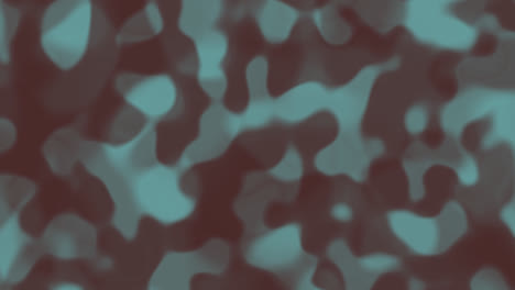 looping animations of a green and maroon liquid camouflage like pattern