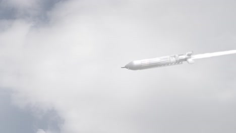 missile in flight