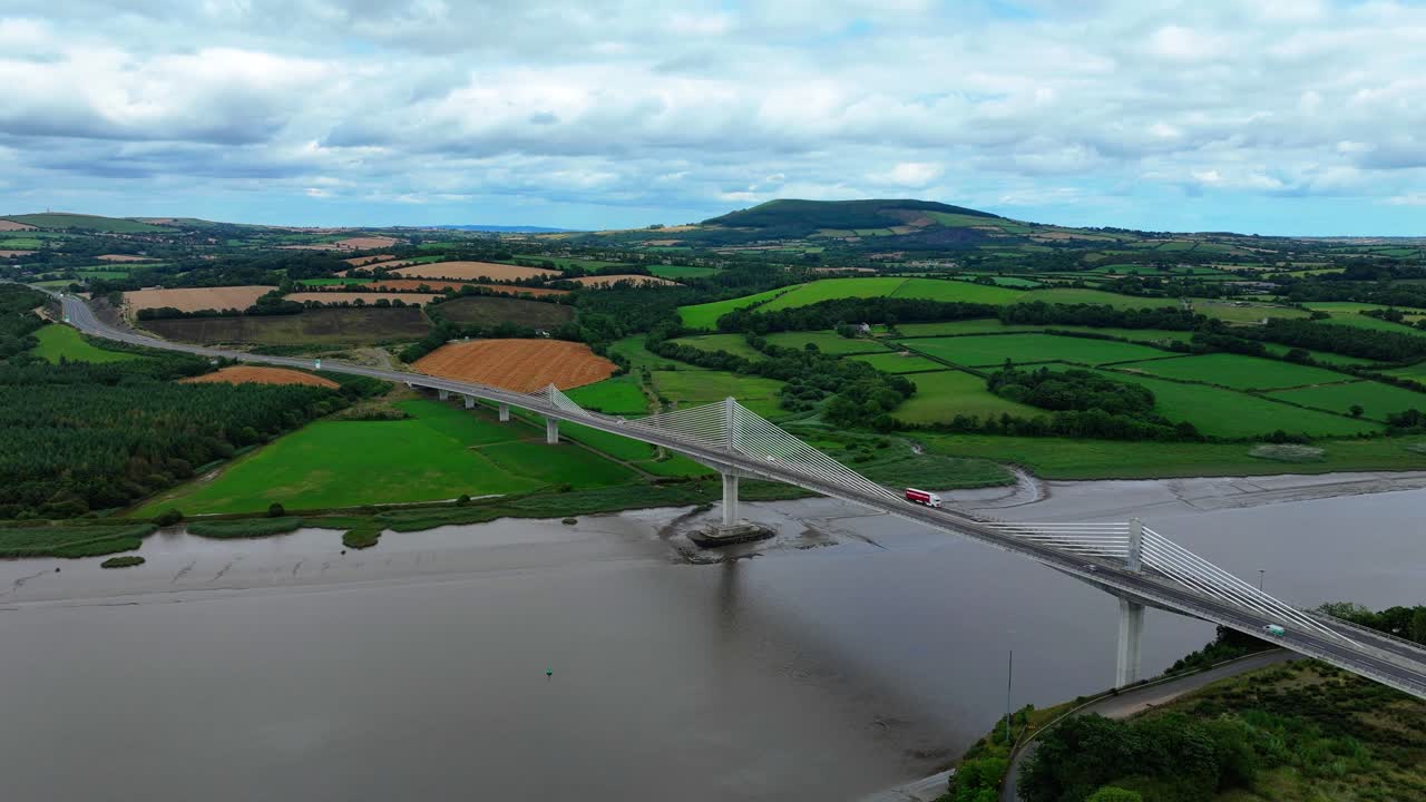 Ireland Epic Locations time lapse Fitzgerald Kennedy Bridge reaffix movement and clouds moving