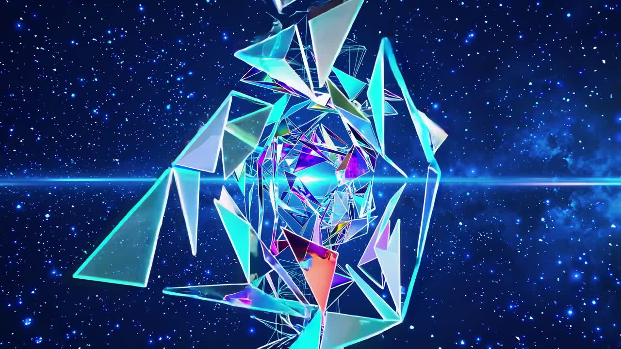 추상적인 기하학적 우주 터널