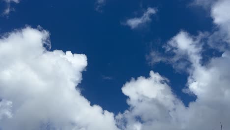 partly cloudy skies over cape town, south africa