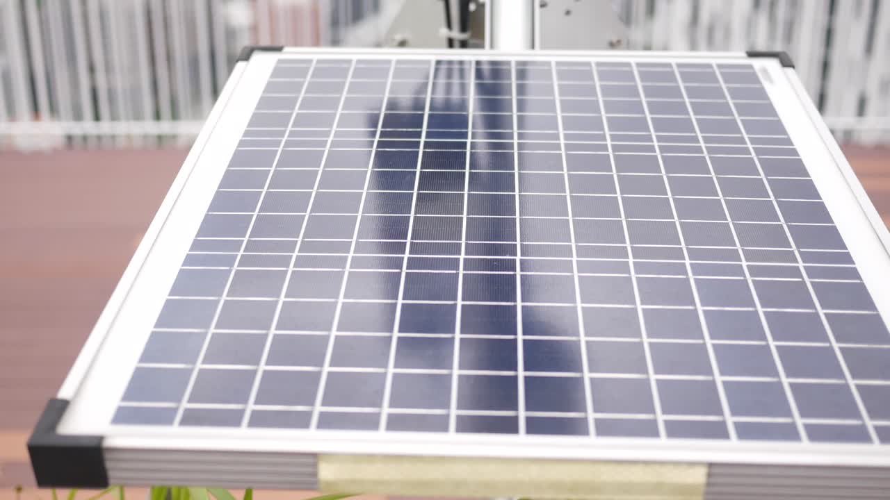 태양 전지 패널 클로즈업