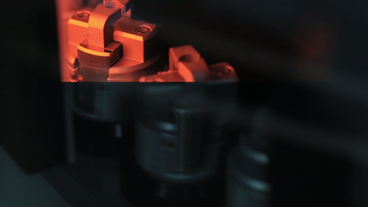 Industrial Machinery Close-Up