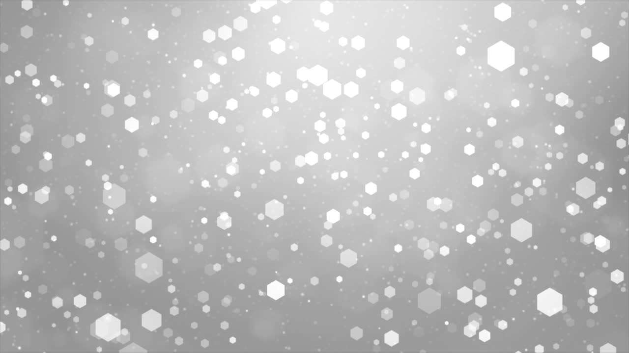 Abstract Gray and White Hexagon Background