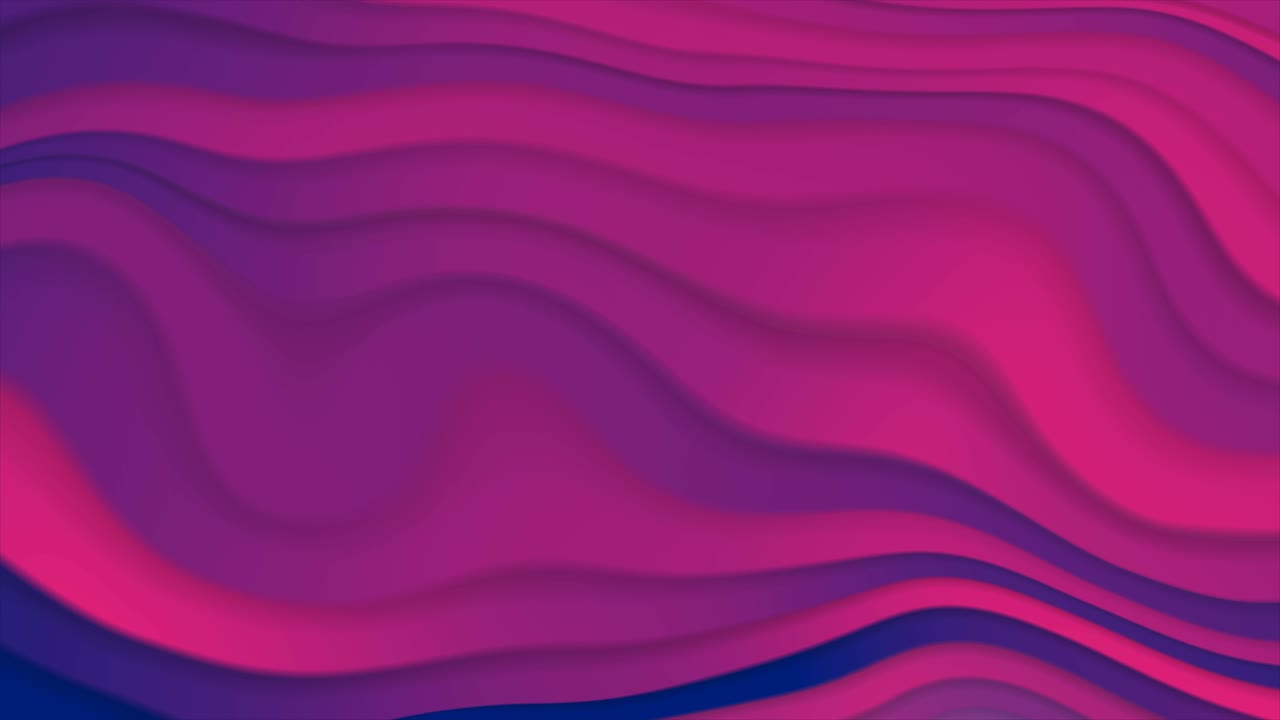 azul púrpura refractadas ondas curvas fondo de movimiento abstracto