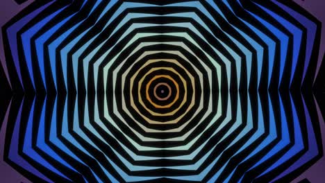 Abstract Colorful Kaleidoscope Pattern