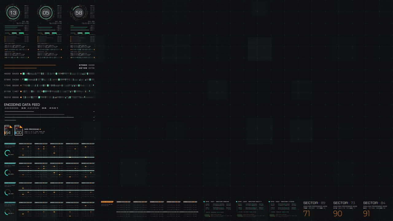 interfaz de usuario gráfica de movimiento futurista plantilla de pantalla en blanco con visualización de información de telemetría de datos digitales para superposición gráfica