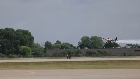 Stuntflugzeug-Kunstflug-Airshow-Luftwaffe