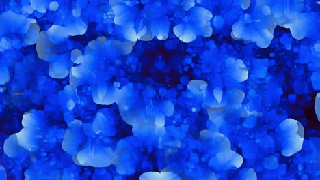 abstract animated blue background cgi