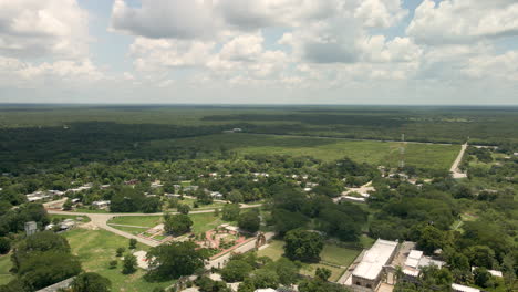 Vista-Del-Día-Soleado-En-Yucatán-México