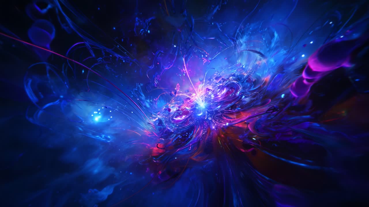 An Intricate Cosmic Landscape of Vibrant Colors and Dynamic Energy Waves Capturing the Essence of Deep Space in Stunning Visuals and Mesmerizing Patterns