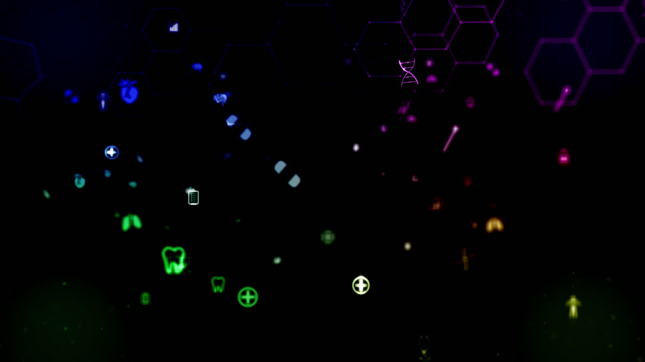 Medical and Science Technology Icons