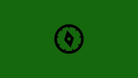 compass icon animation.