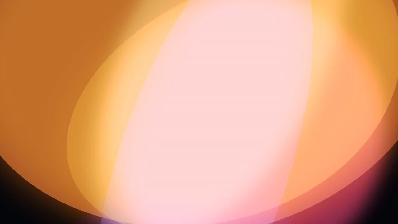 Abstract Motion Background with Soft Glowing Overlapping Shapes