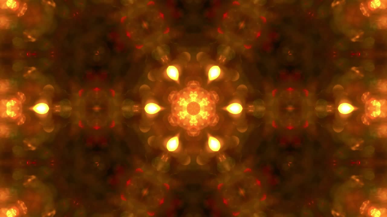 año nuevo abstracción caleidoscopio