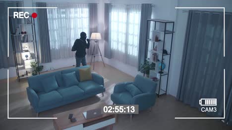 home burglary in progress