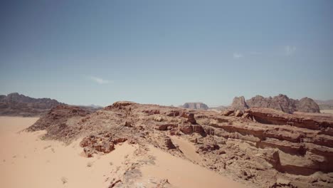 wadi rum panoramic view jordan desert