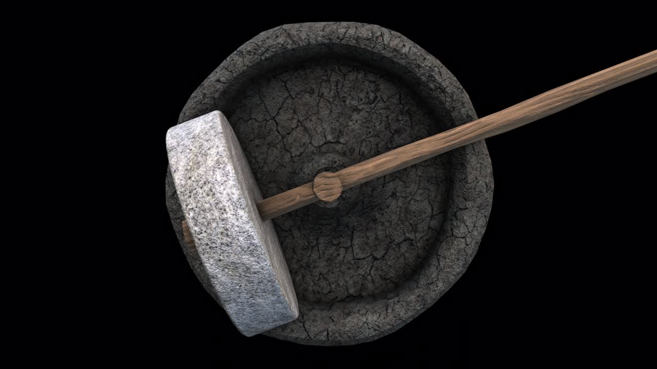 오래된 밀가루 공장 - 위쪽 뷰 - 회전 루프