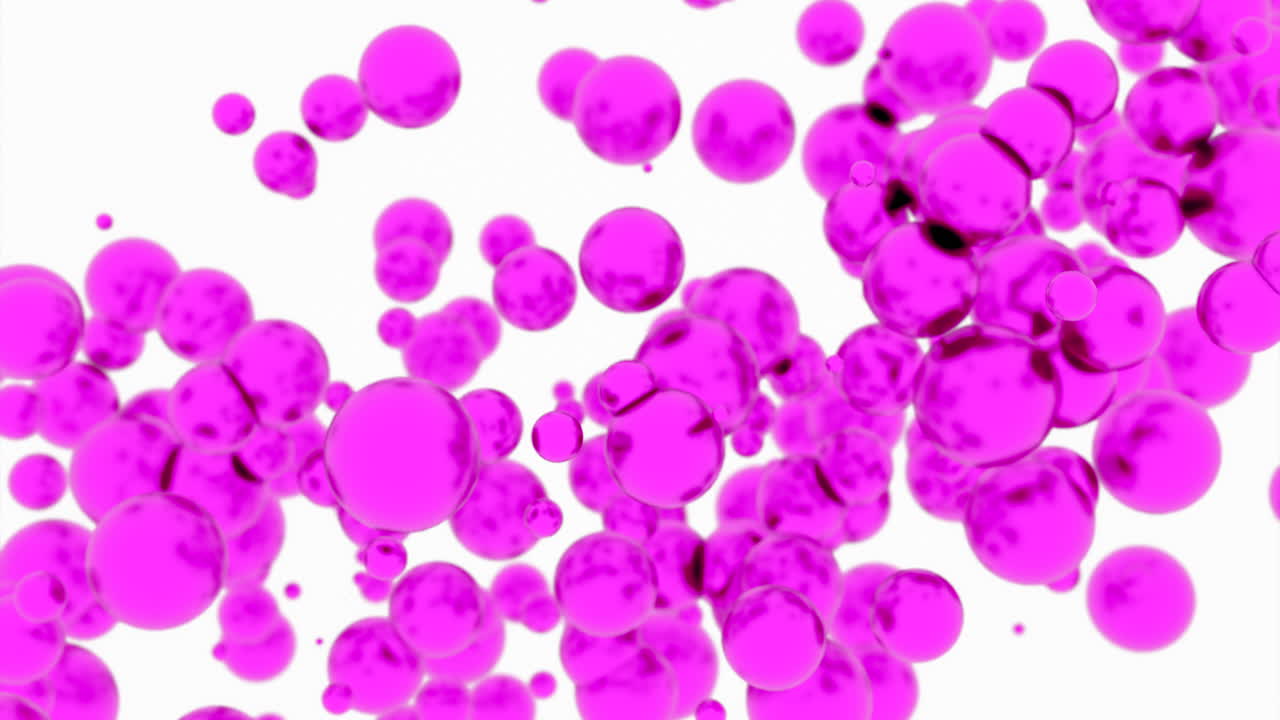 Abstract Pink Sphere Background