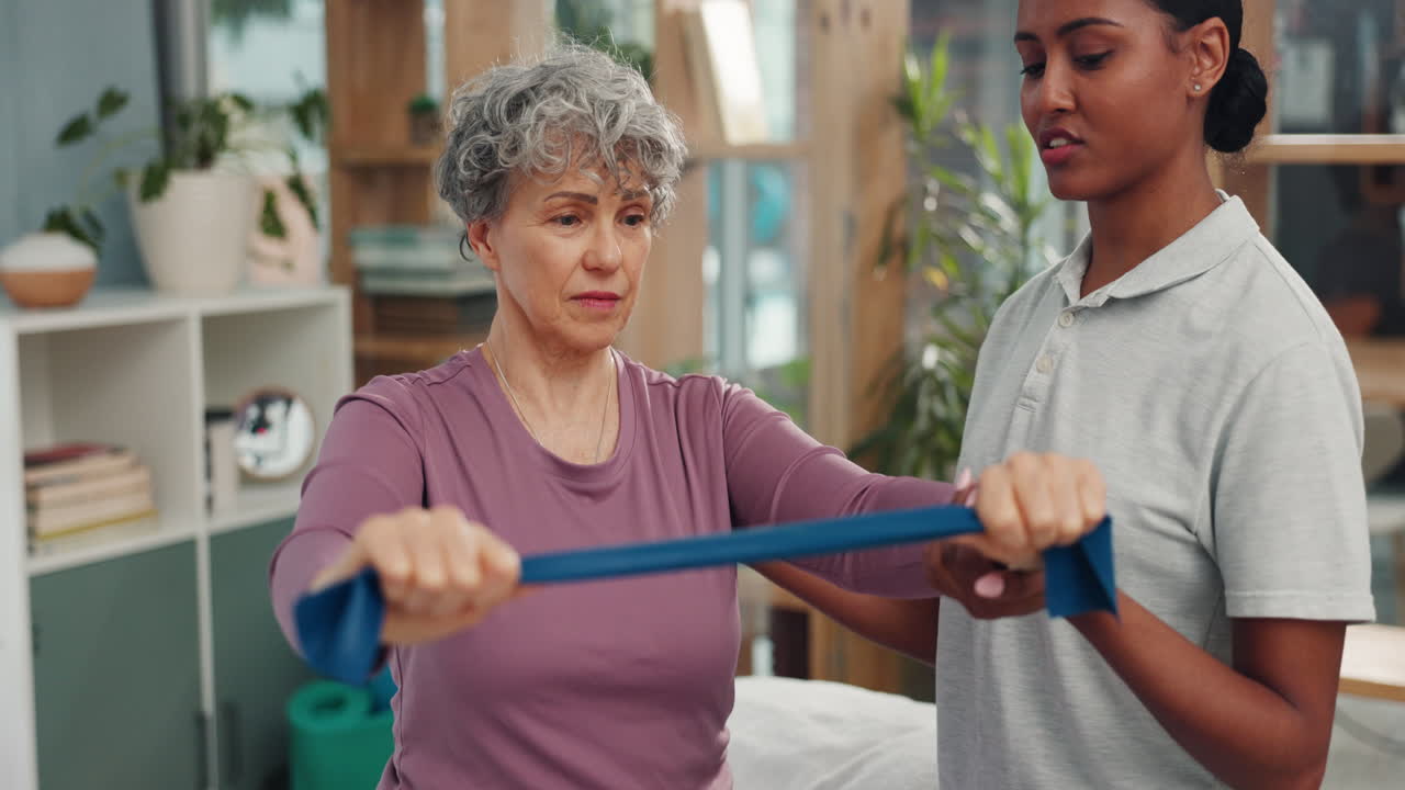 Physical therapy, resistance band
