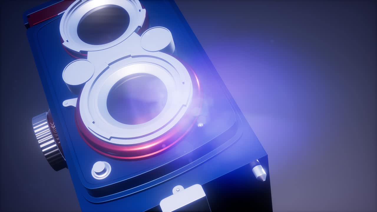 câmera de cinema vintage voadora 4k super lenta