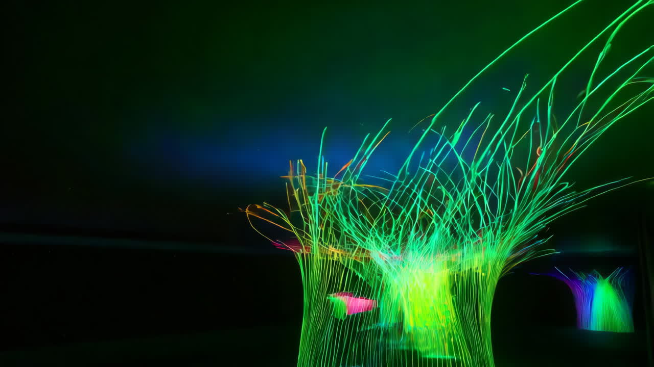 Pintura de luz abstracta