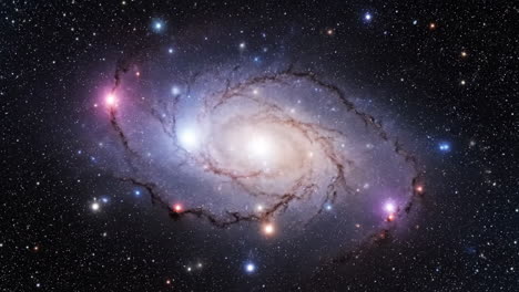 spectacular galaxy in deep space