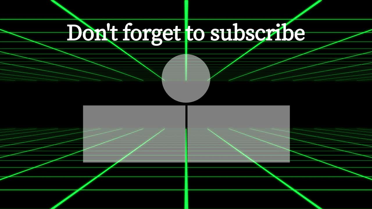 그리드 이동 엔드 카드 엔딩 스크린 모션 그래픽