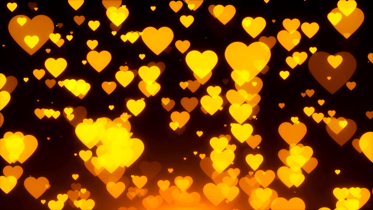 muchas cruces doradas están en el espacio, fondo de renderización 3d, explosión dorada de partículas, generadas por computadora