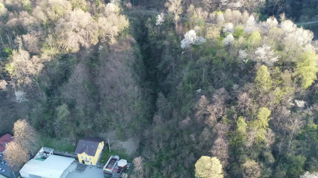 조감도 자연 드론 4k