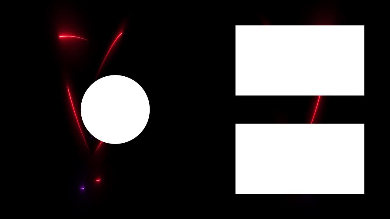 멋진 엔딩 카드 엔딩 스크린 모션 그래픽